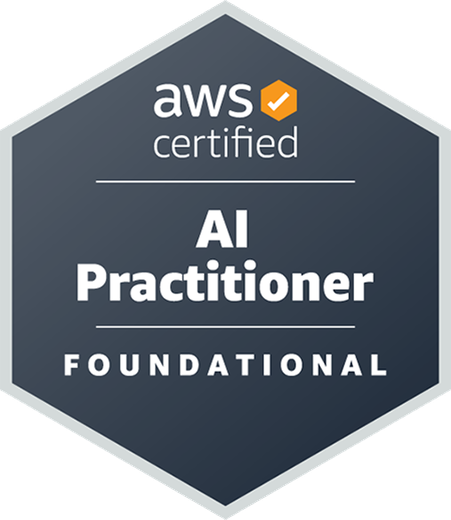 AWS Certified AI Practitioner 배지